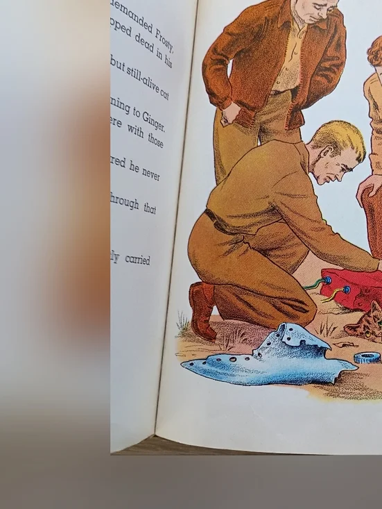 Vintage children's book: Rocket Rider, by Evelyn MacLaren (1954) Hard Cover Book - Picture 7 of 15